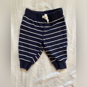 Carter’s Baby Navy Blue Striped Joggers
